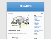 Tablet Screenshot of keeswortel.nl